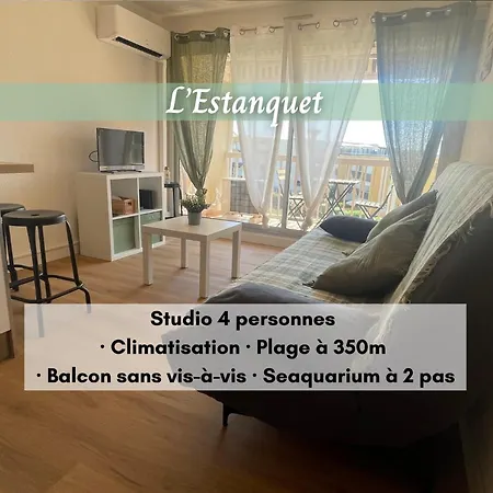 L'estanquet - Clim - Balcon - - Grau-du-roi Apartment *